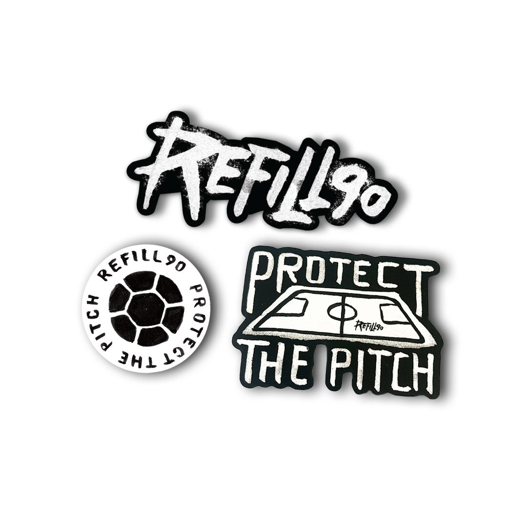 Protect The Pitch 3-Sticker Pack — Limited Edition